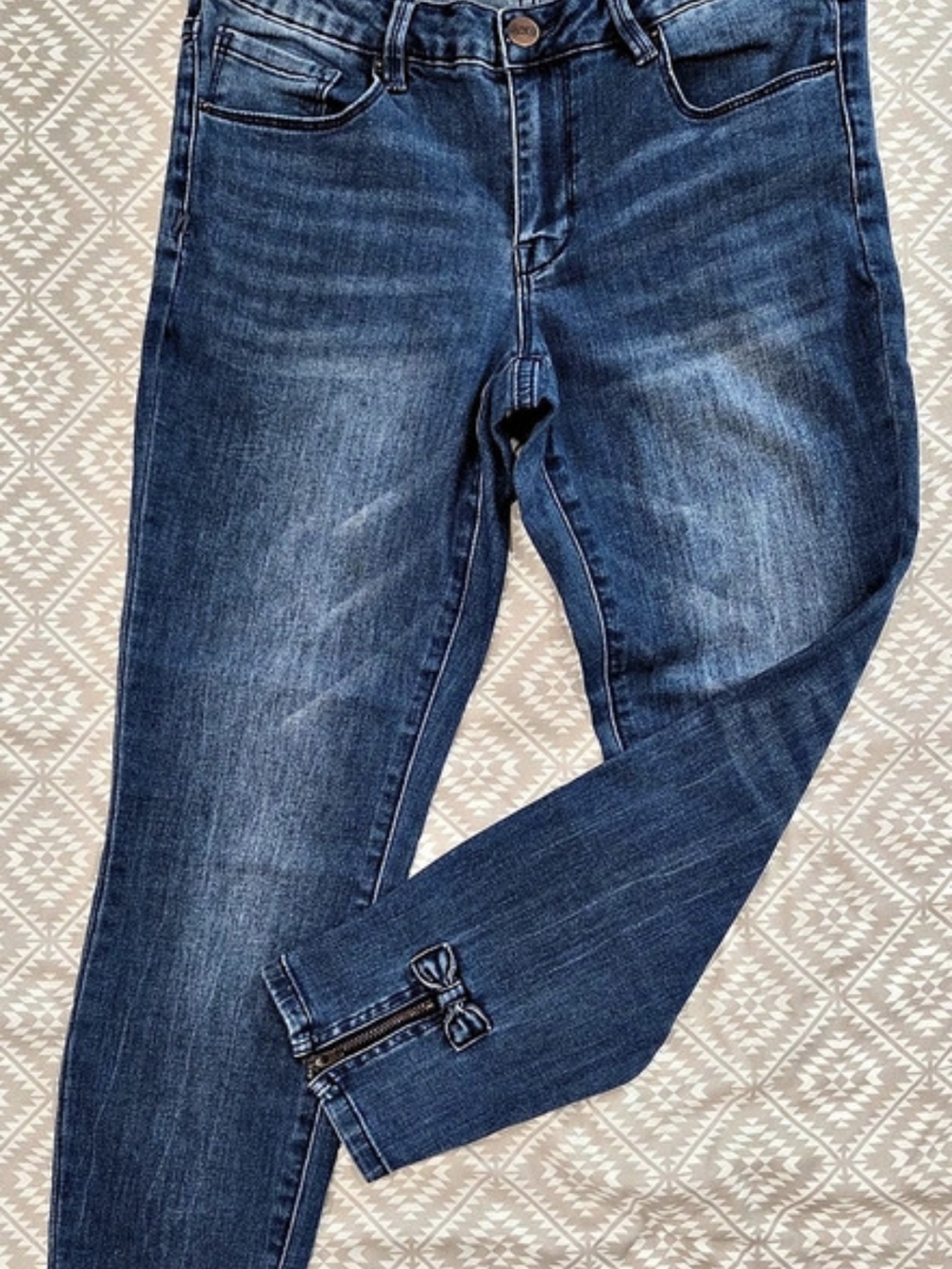Nanette Lepore Lexington Crop Skinny Jeans - Size 10